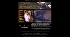 Desktop Screenshot of donovanart.com